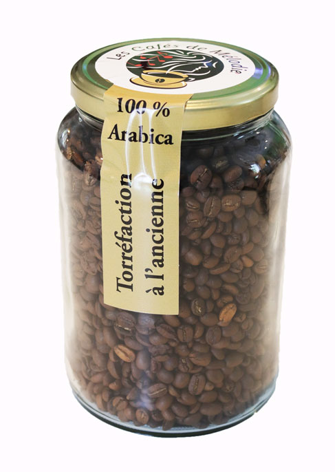 Bocal de 600g de grain de café