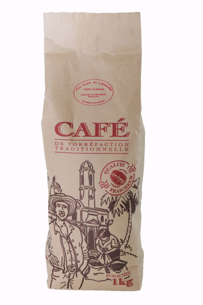 Paquet de 1kg de café