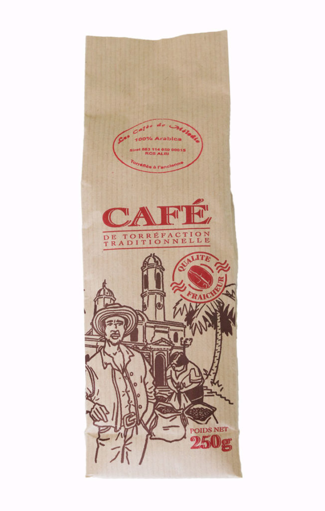 Paquet de 250g de café