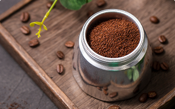 Machine à café avec broyeur intégré