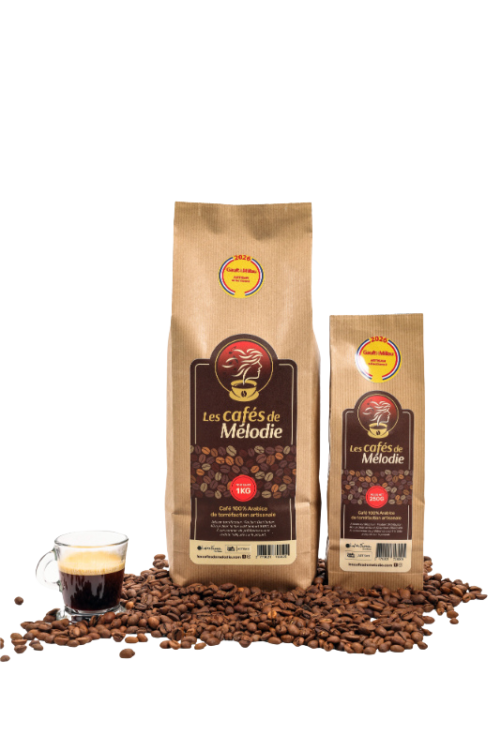 Les cafés de Mélodie en grains